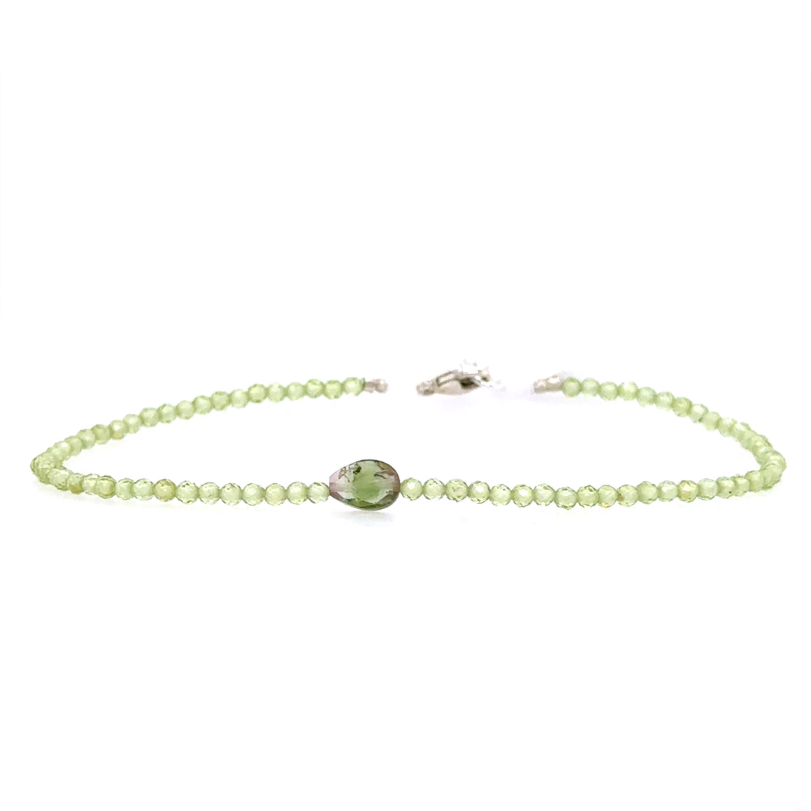 Peridot + Tourmaline Bracelet