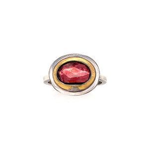 Small Pink Tourmaline Ring