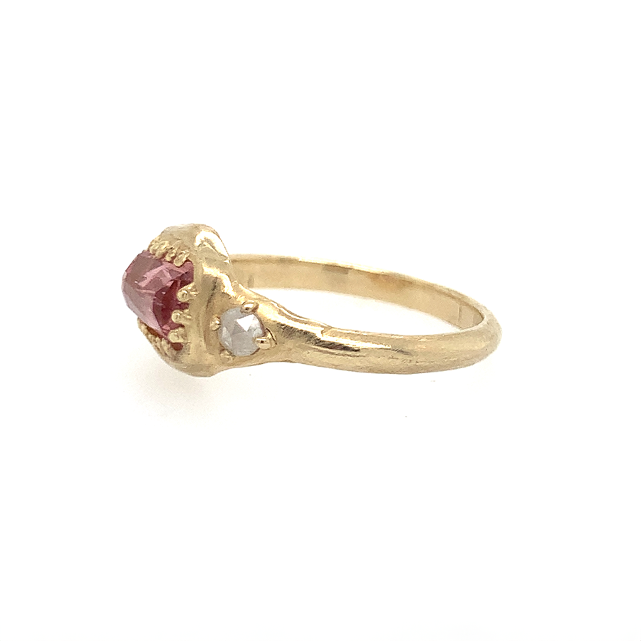 Pink Tourmaline Aperture Ring