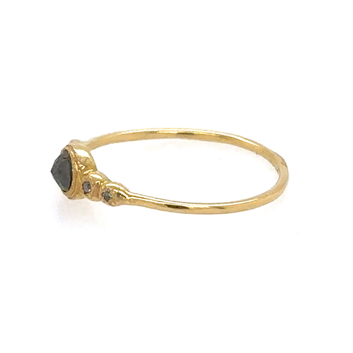 Planetary Grey Diamond Ring