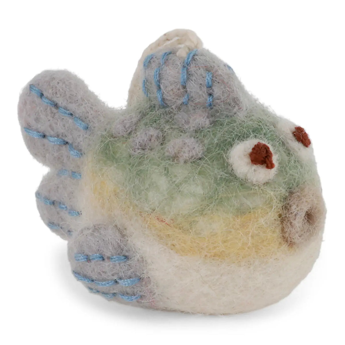 Felt Puffer Fish Ornament