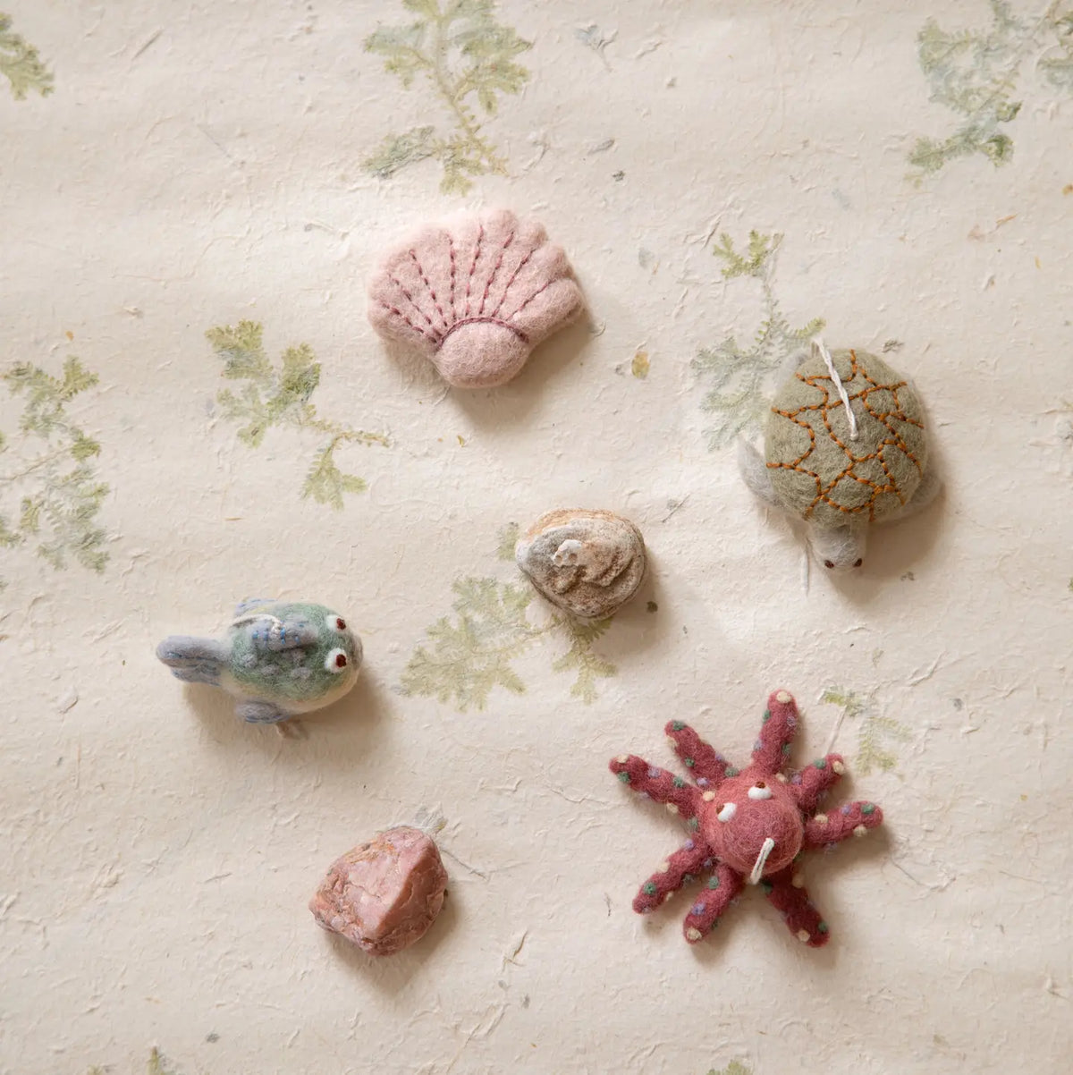 Felt Puffer Fish Ornament