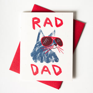 Rad Dad Father's Day Card