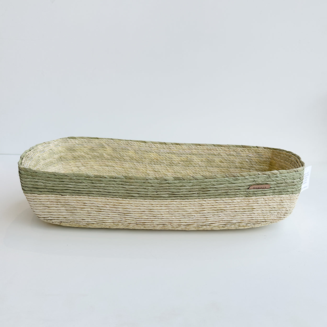 Rectangle Palm Basket (Agave Stripe)