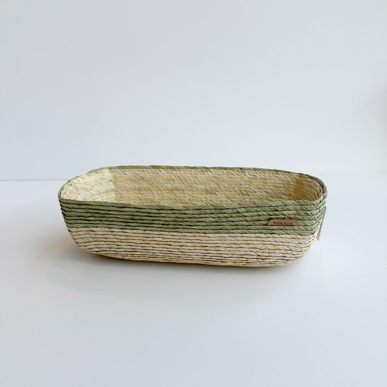 Rectangle Palm Basket (Agave Stripe)