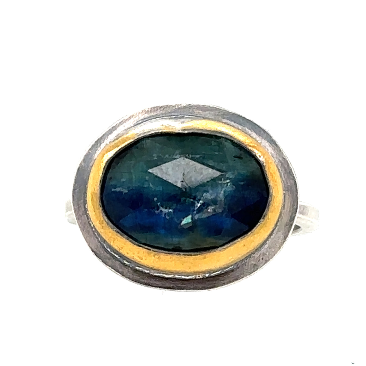 Royal Kyanite Keum-Boo Rim Ring