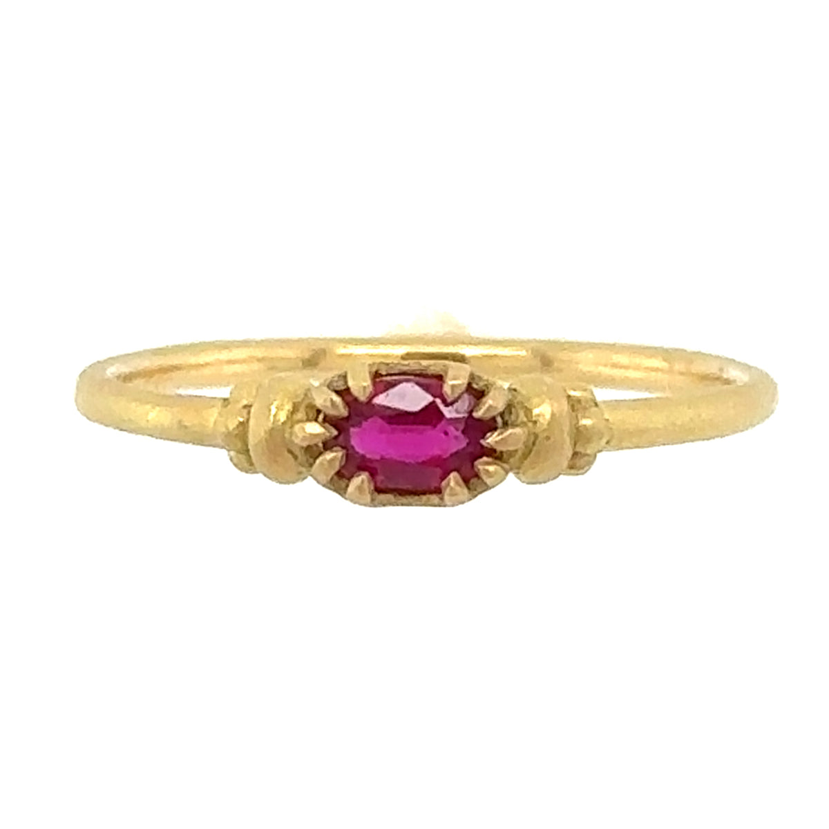 10 Prong Ruby Royal Ring