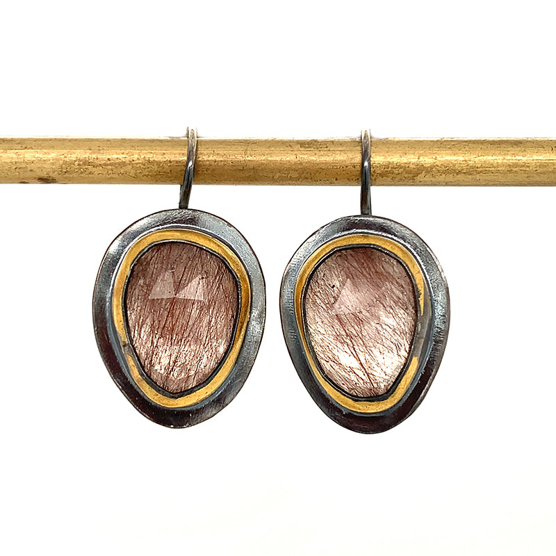 Hook Dangle Earrings - Rutile