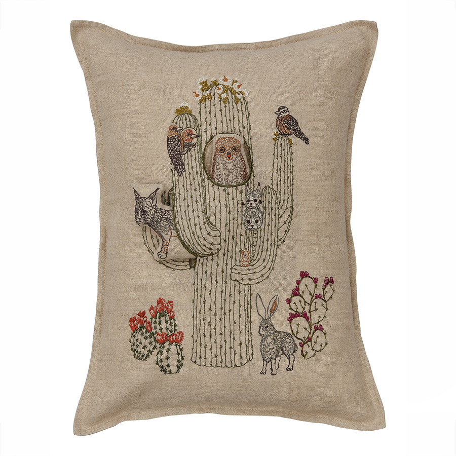 Saguaro House Pocket Pillow