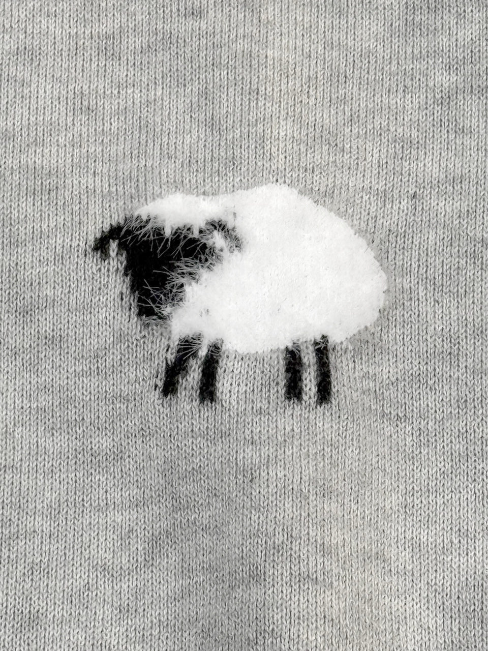Organic Fuzzy Sheep Onesie