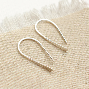 Silver Hook Earrings