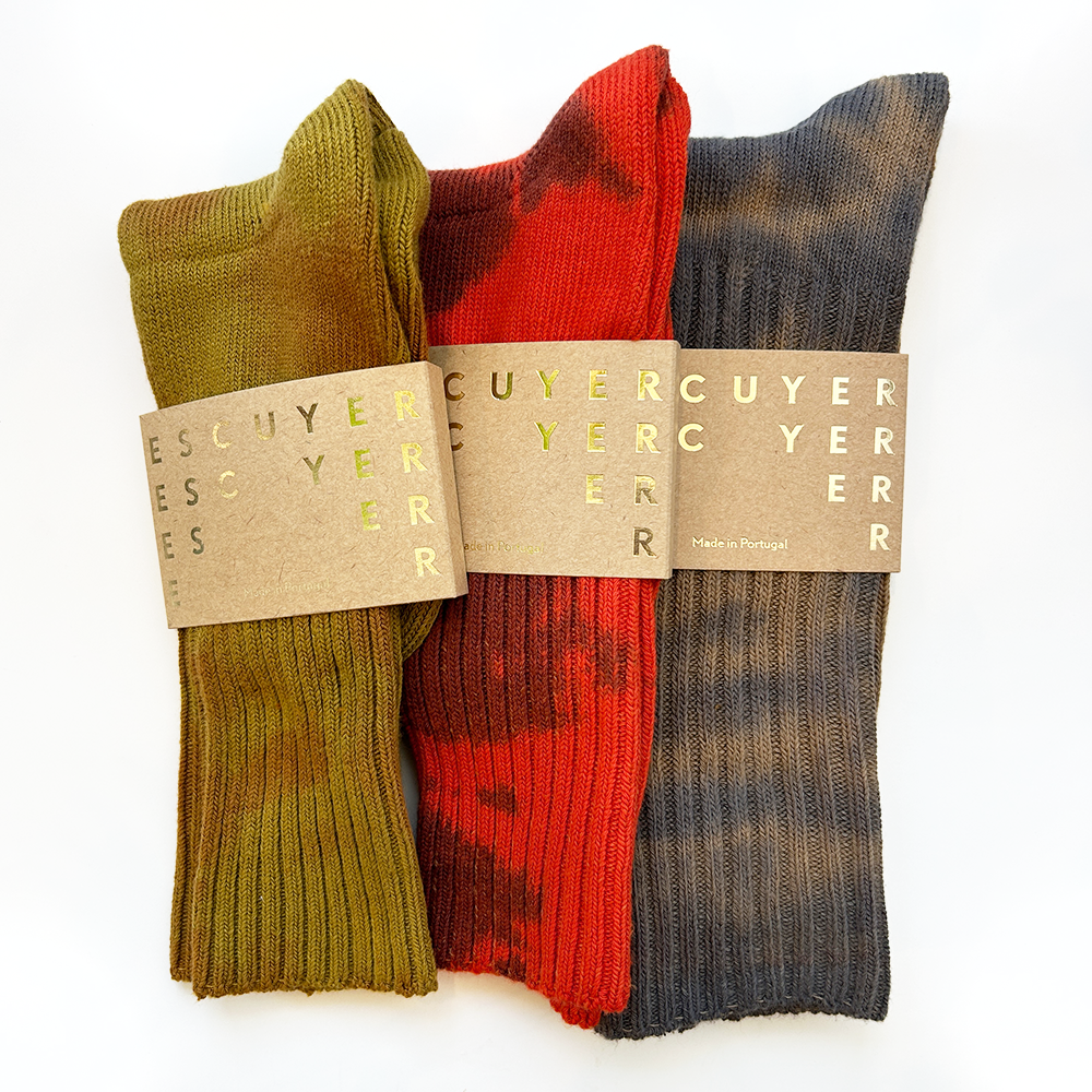 Escuyer Large Tie Dye Socks