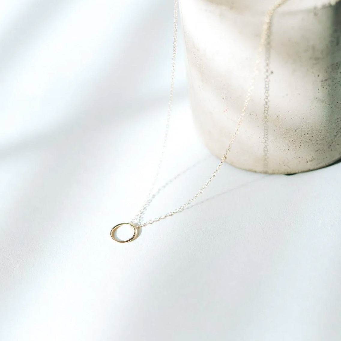 Sol Circle Necklace