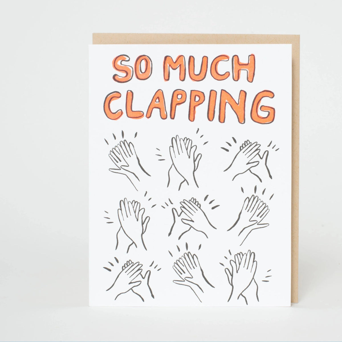 So Much Clapping Card