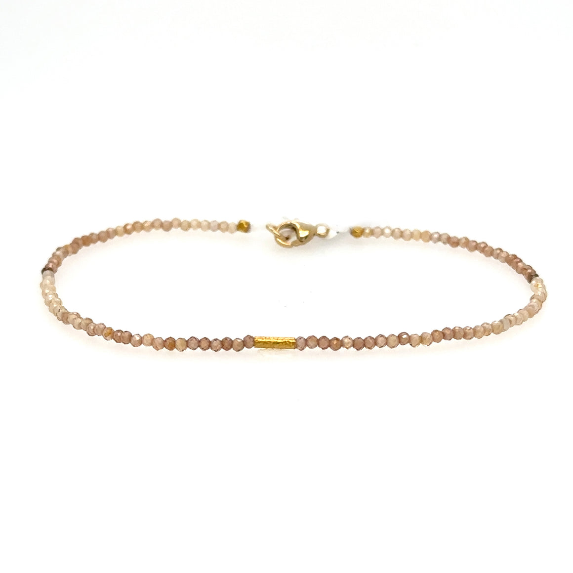 Zircon + 18k Twist Bracelet