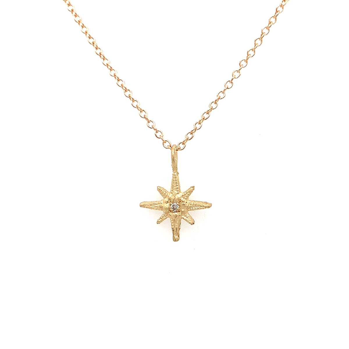 Tiny Gratitude Star Necklace