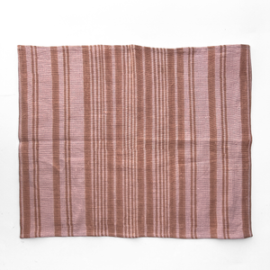 Linen Dyed Placemat Set/2 - Blush Stripe