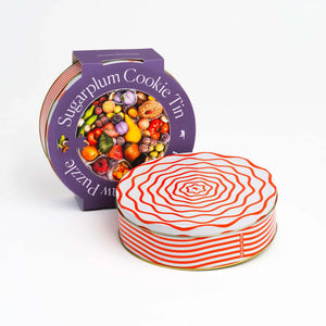 Sugarplum Cookie Tin Puzzle