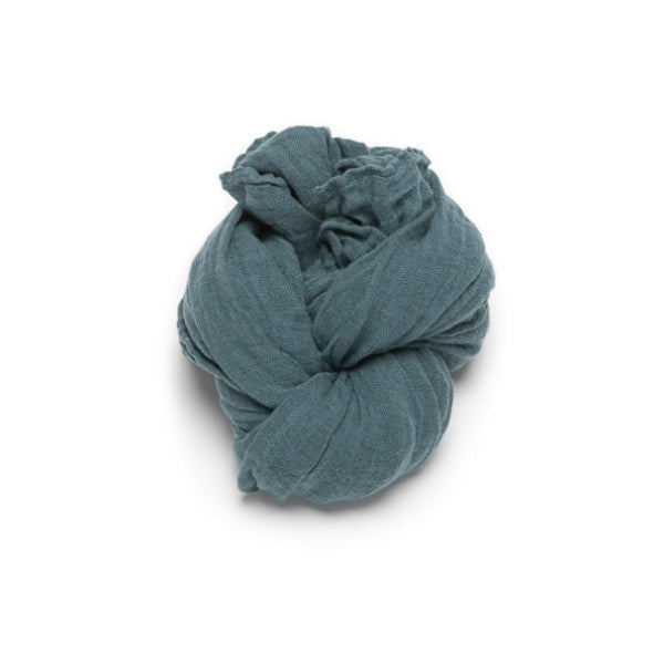 Linen Summer Scarf - Balsam Green