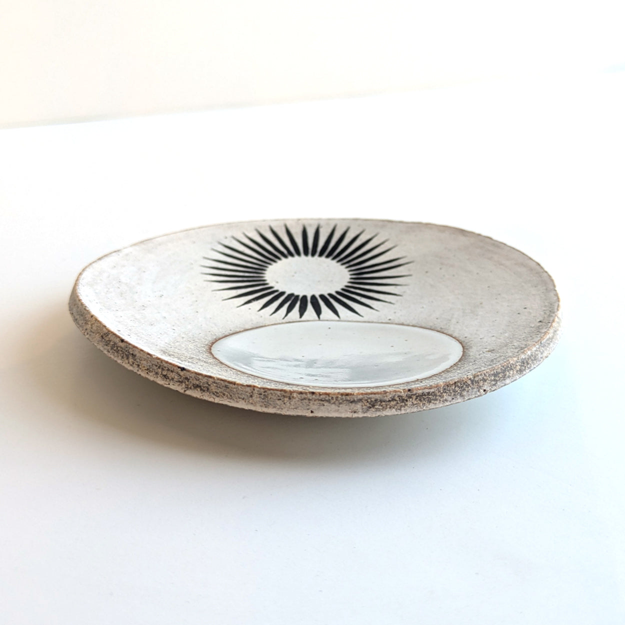 Round 5.25" Dish -  Sun & White Moon