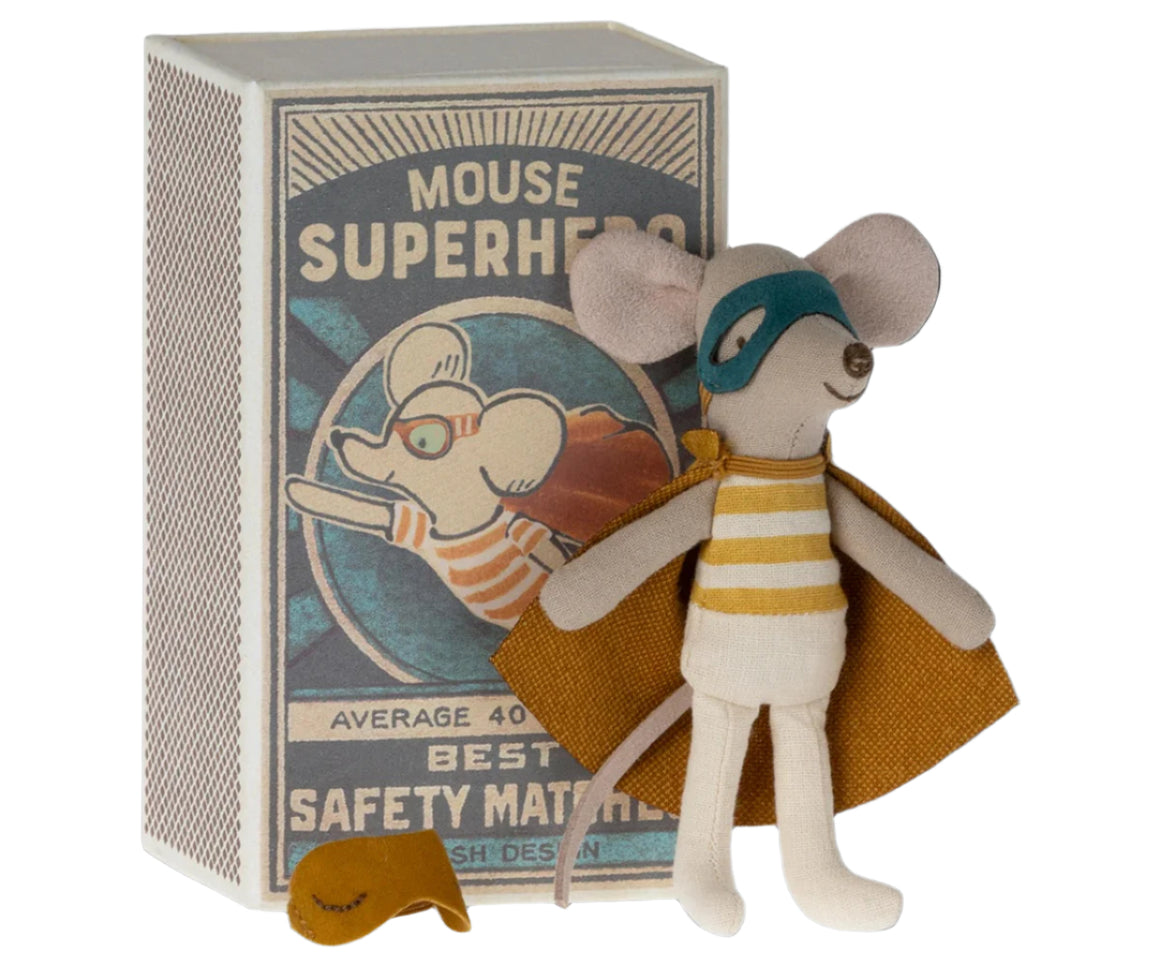 Super Hero Mouse in Matchbox