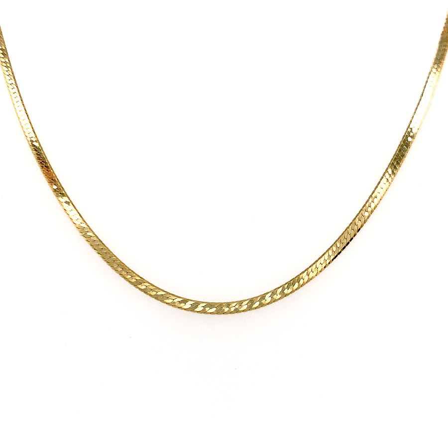 送料関税込【King Ice】3mm THIN HERRINGBONE CHAIN☆国内発送♪ 12mm Iced Herringbone Chain | Hip Hop Jewelry | King Ice