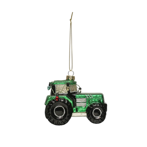 Green Tractor Ornament