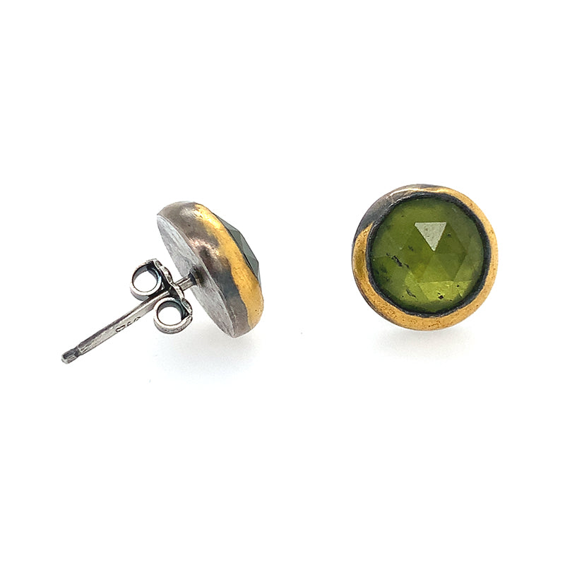 Vessonite Fold Studs