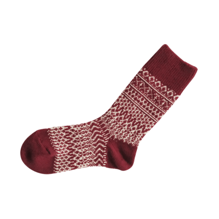 Wool Jacquard Socks