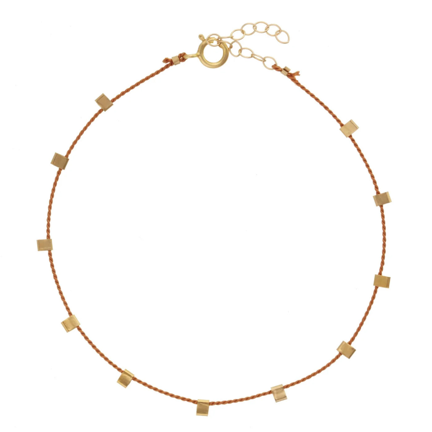 Silk Tiny Flag Bracelet