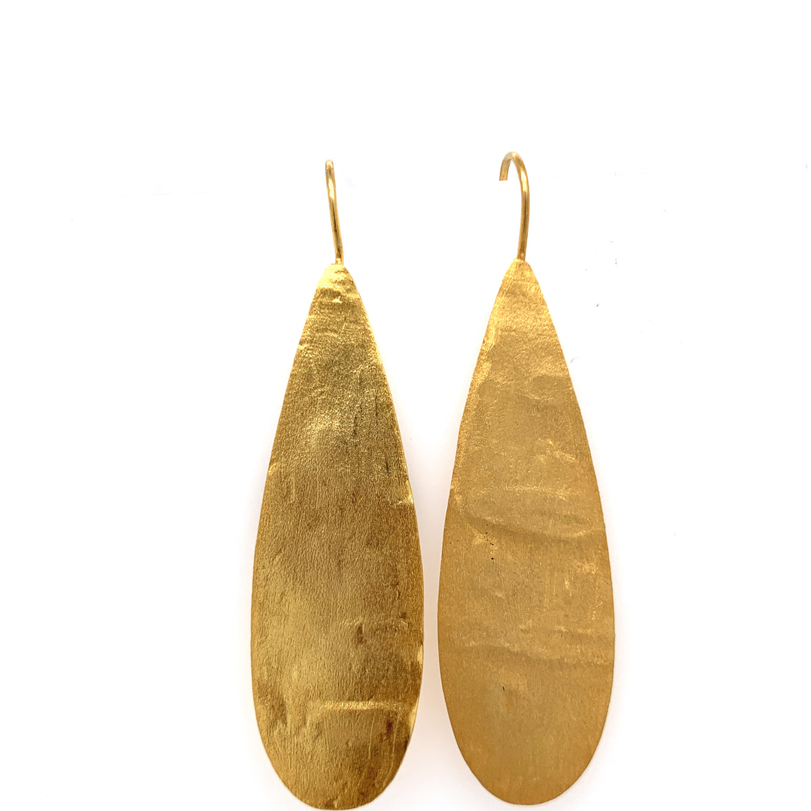 Golden Vermeil Raindrop Earrings