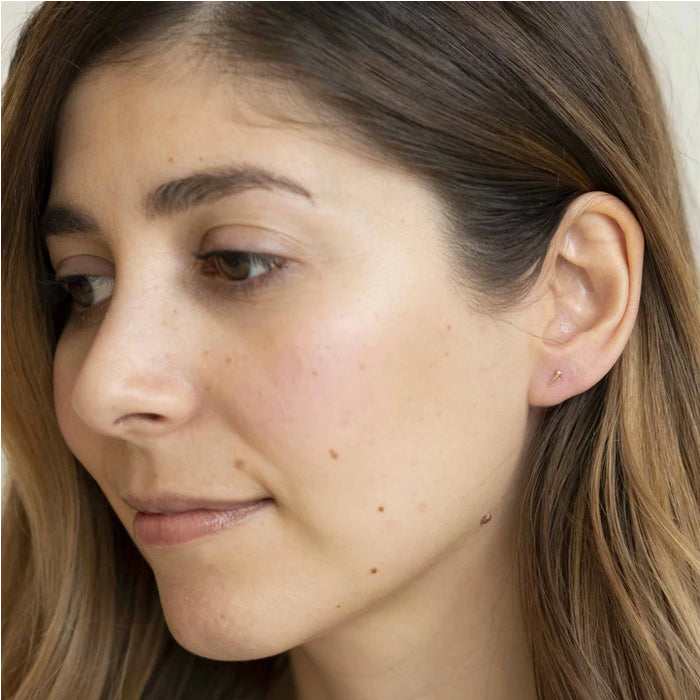 14K Wild Rose Thorn Studs