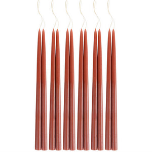 18" Taper Candles - Clay