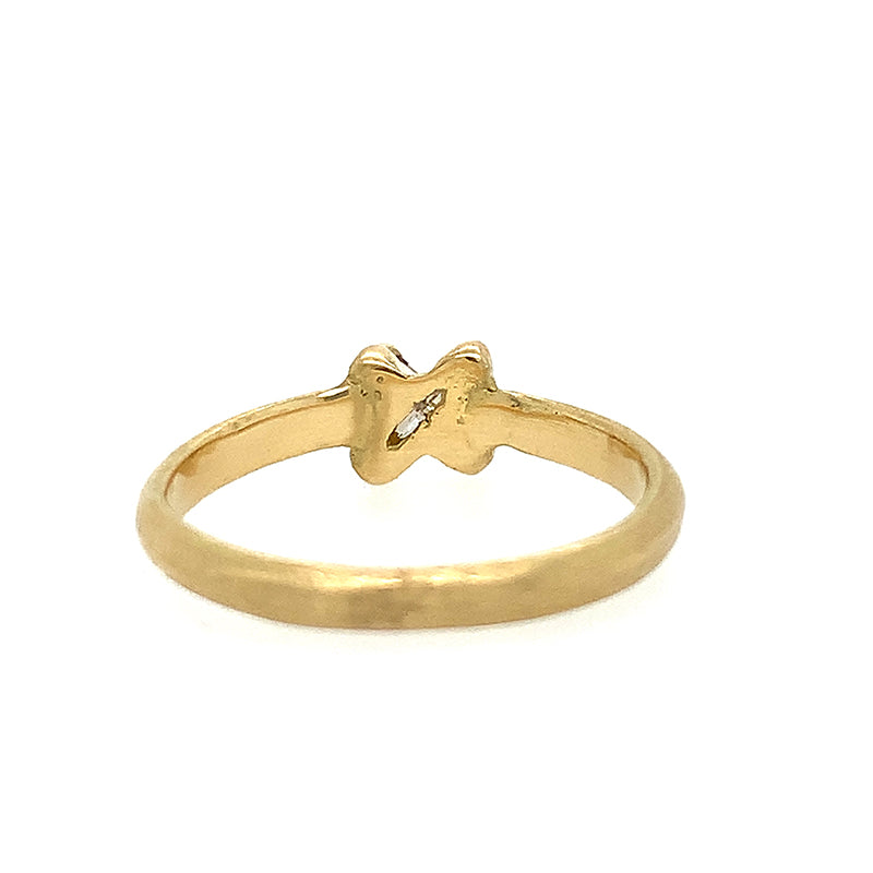X Baguette Diamond Ring