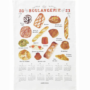 2023 Fabric Calendar Boulangerie