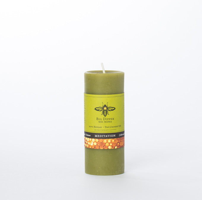 Beeswax Small Pillar Candle - KESTREL