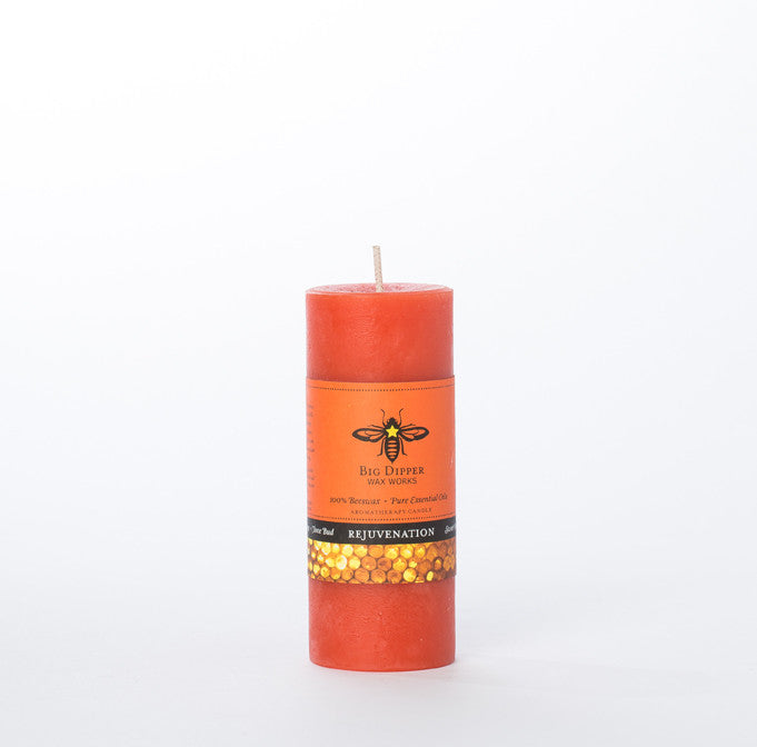 Beeswax Small Pillar Candle - KESTREL