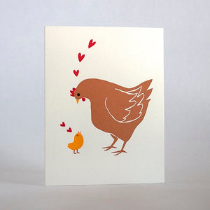 Hen + Chick Card