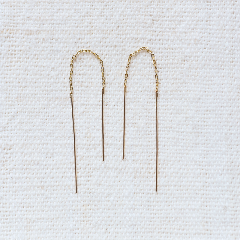 Needle Chain Threader - Gold