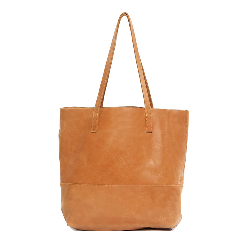 Mamuye Classic Tote Bag - Cognac