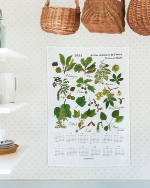 2023 Fabric Calendar Fruits et Fleurs