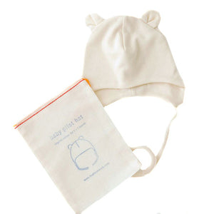 Organic Cotton Baby Pilot Hat - KESTREL