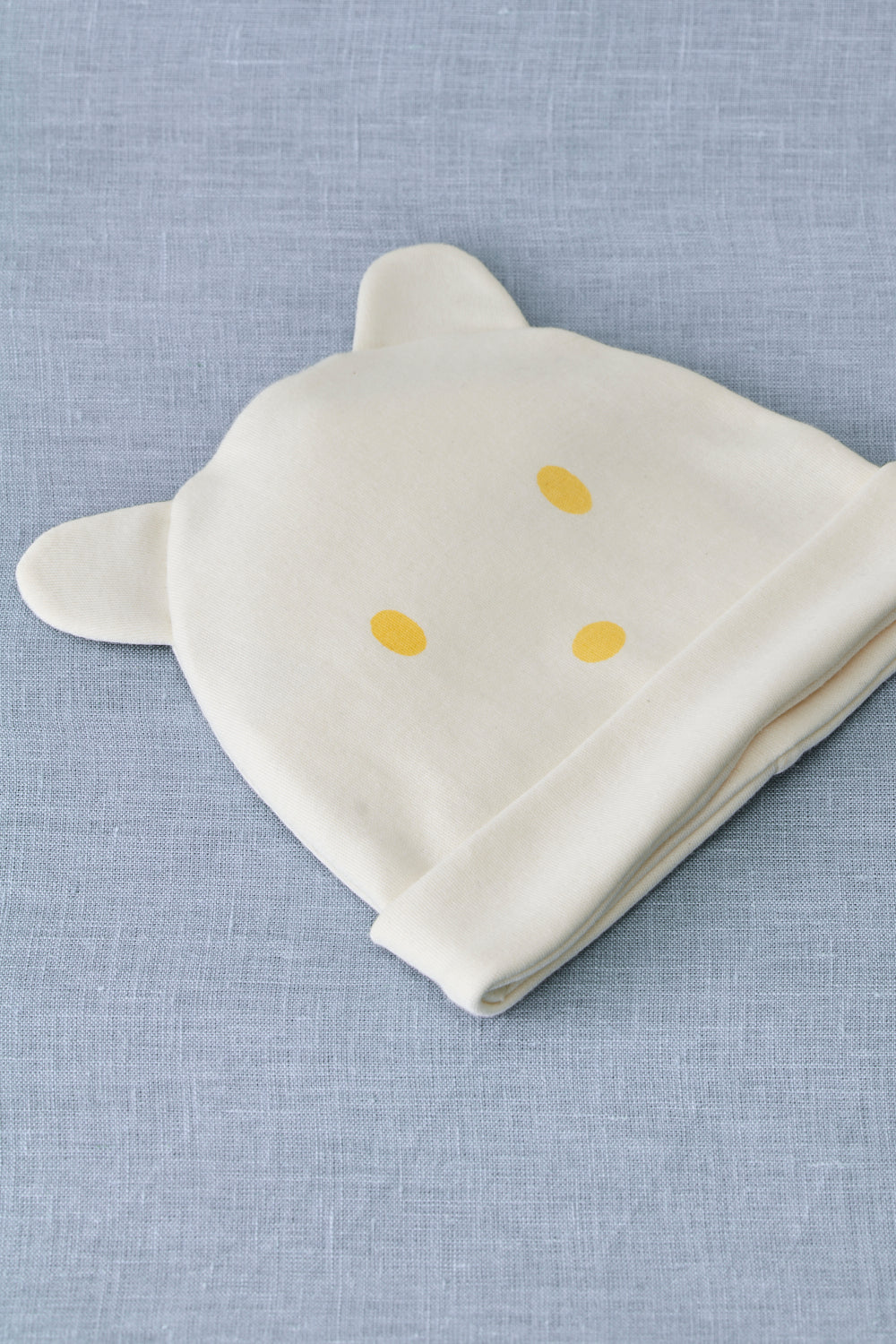 Organic Cotton Baby Bear Hat (Cap)