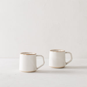 10oz Mug - White Stoneware