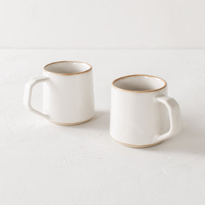 10oz Mug - White Stoneware