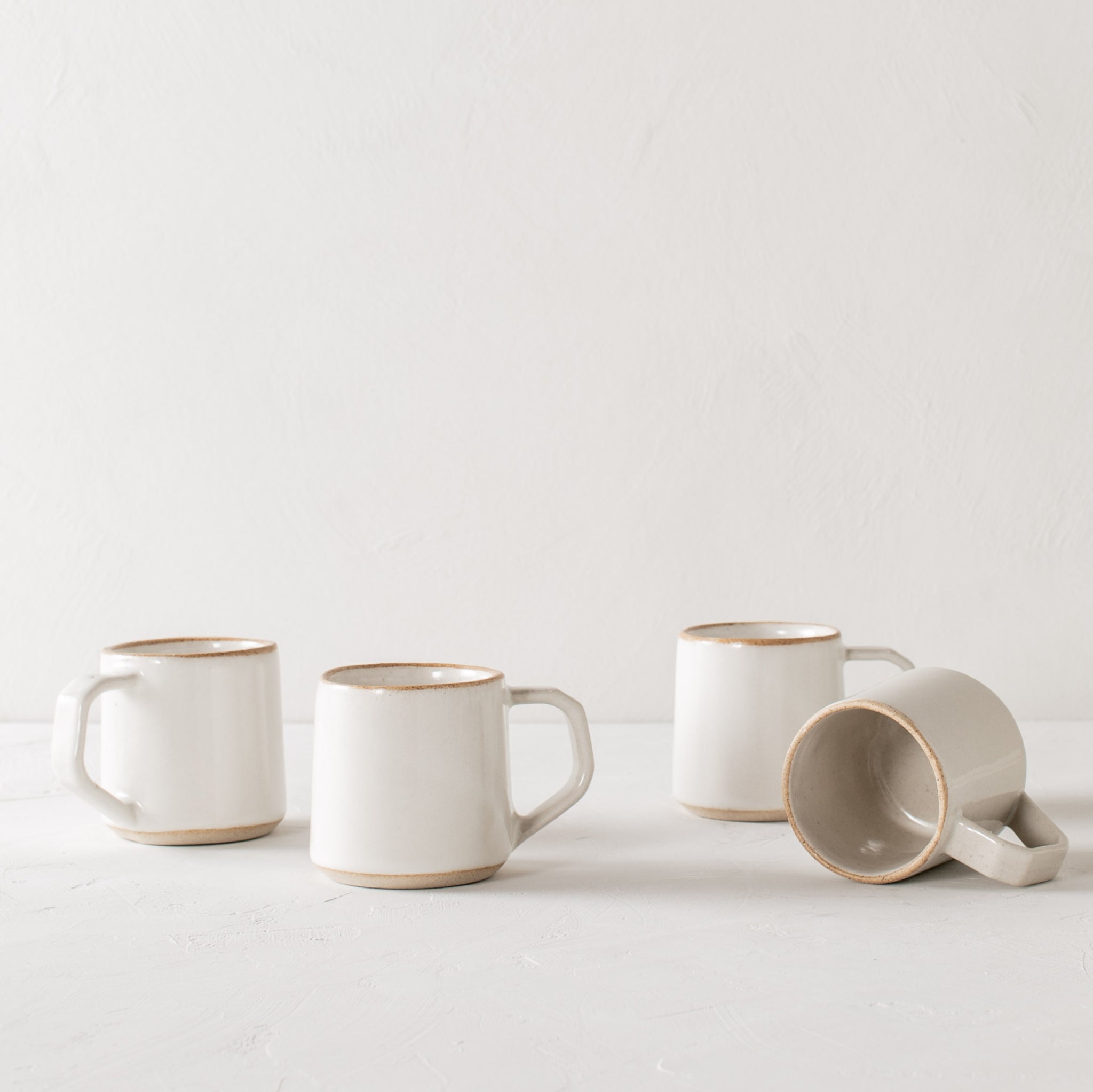 10oz Mug - White Stoneware