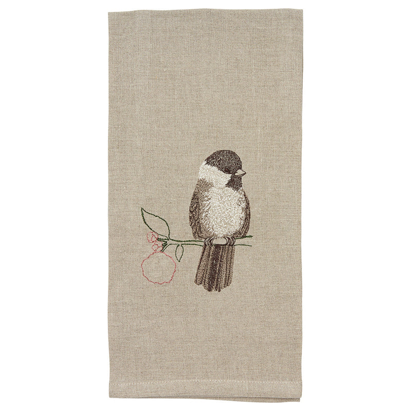 Chickadee Tea Towel