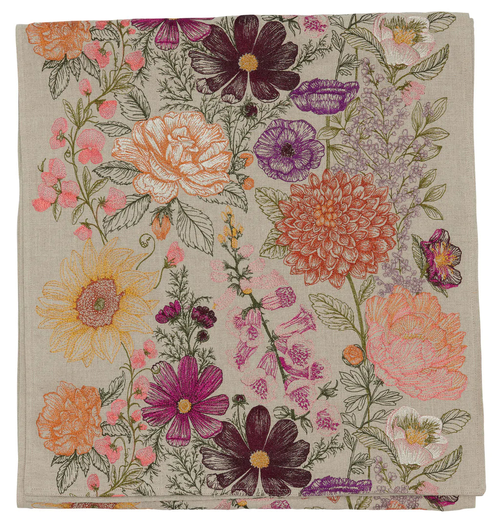 Paradise Garden Table Runner