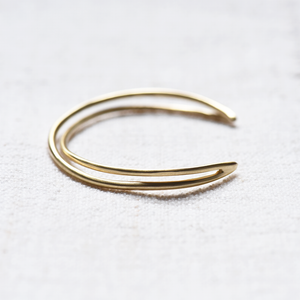 Brass Twist Cuff