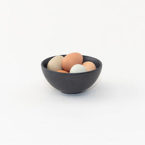 Ceramic Dessert Bowl (Black)